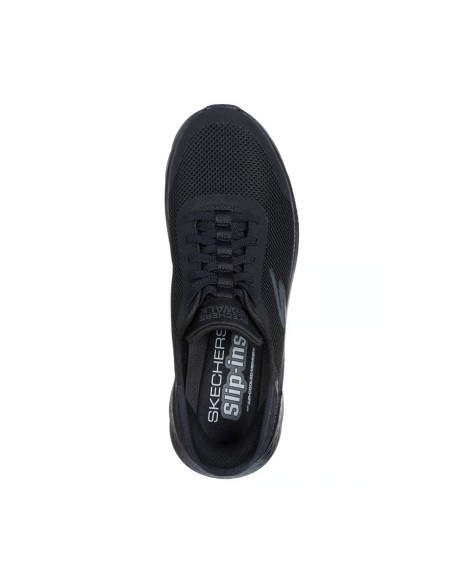 Calzado multideporte SKECHERS-GO WALK FLEX - HANDS-216324BBK-NEGRO-HOMBRE