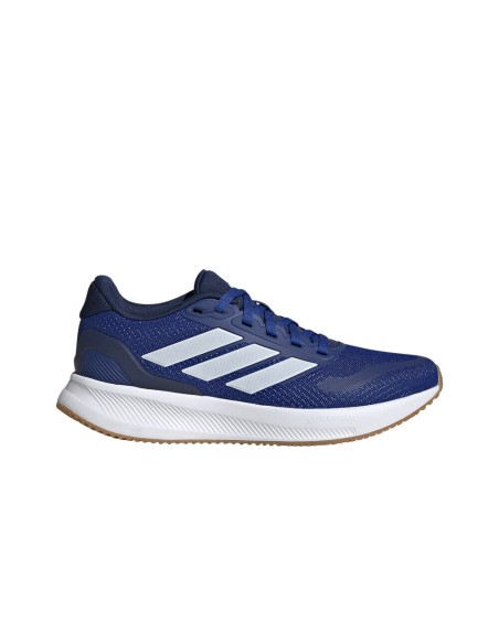 Calzado Running Adidas RUNFALCON 5 J-JP5139-AZUL-UNISEX JUNIOR