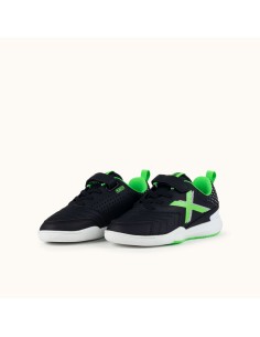 Zapatillas Negras Munich RONDITO KID ELASTIC LACE niño... 2