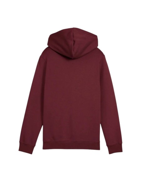 Sudadera granate PUMA ESS 2 COLOR logo hoodie FL 685822-96