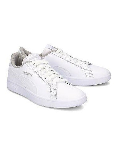 Puma Smash v2 L Jr Puma White-Puma White