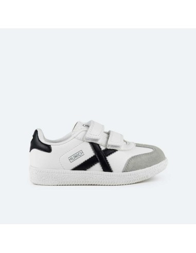ZAPATILLAS MUNICH MINI ASTRO VCO 01 BLANCO NEGRO