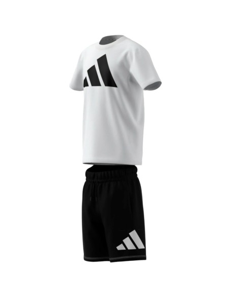 Conjunto Blanco ADIDAS J BL T-SET WHITE/BLACK JUNIOR UNISEX