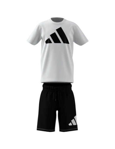 Conjunto Blanco ADIDAS J BL T-SET WHITE/BLACK JUNIOR UNISEX
