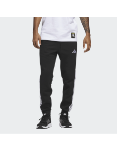 Pantalon chandal negro Adidas negro hombre