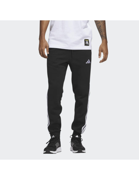 Pantalon chandal negro Adidas negro hombre