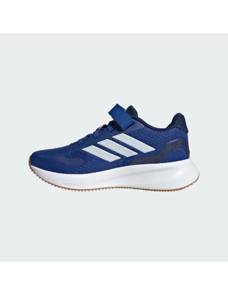 Calzado Running Azul Adidas RUNFALCON 5 EL C-JP5147-AZUL-UNISEX JUNIOR