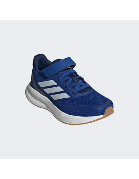 Calzado Running Azul Adidas RUNFALCON 5 EL C-JP5147-AZUL-UNISEX JUNIOR