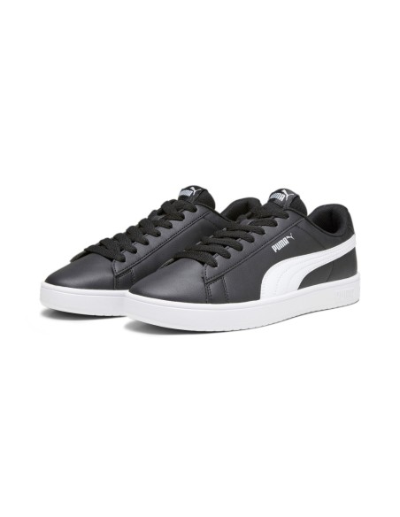 Zapatilla negra PUMA RICKIE CLASSIC black-white cool light grey 394251-06