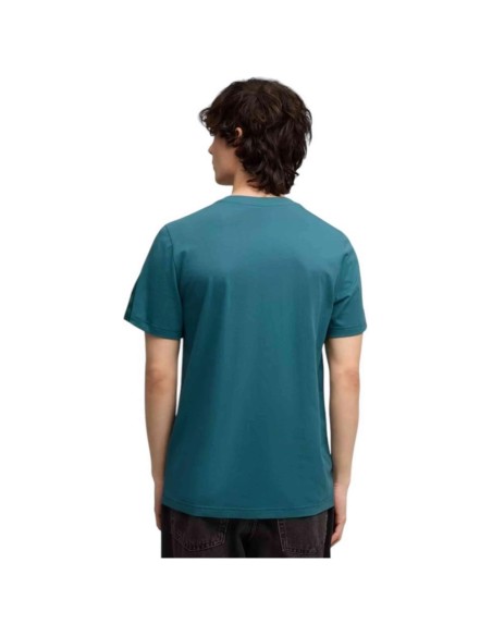 CAMISETA PUMA VERDE  HOMBRE  ESS TAPE TEE EMERALD ICE 691693-41