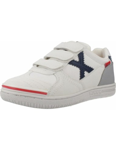 MUNICH G-3 KID VCO 436 BLANCO/MRNO/GRIS