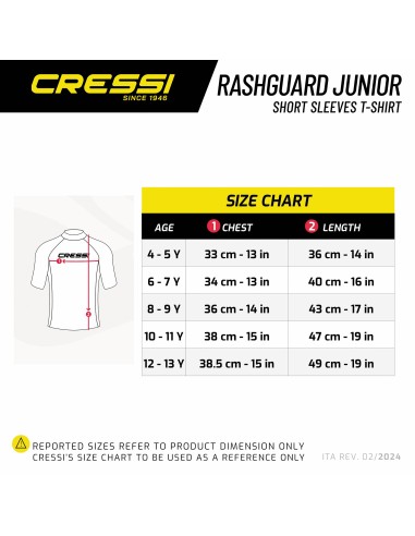 CRESSI CAMISETA RASH BAMBINO