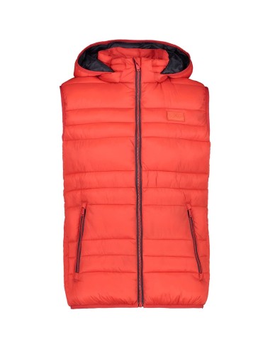 CMP-MAN VEST ZIP HOOD