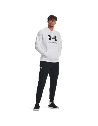 UNDER ARMOUR UA RIVAL FLEECE BIG LOGO HD-BLU