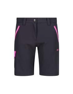CMP-PANTALONI-BERMUDA-KID G BERMUDA-ANTRACITE-PURPLE FLUO