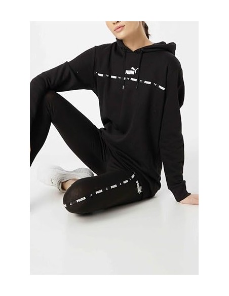 PUMA-Puma Power Tape Elongated Hoodie FL-01