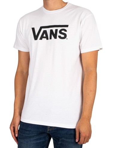 VANS CLASSIC TEE-B WHTBL