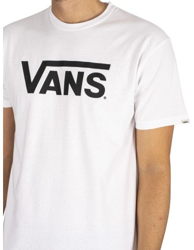 VANS CLASSIC TEE-B WHTBL
