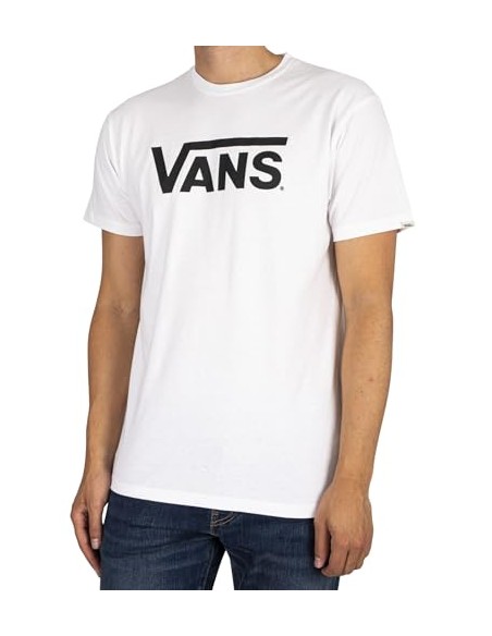VANS CLASSIC TEE-B WHTBL