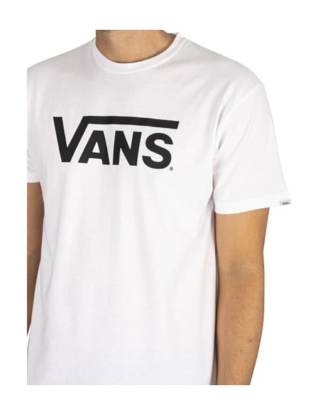 VANS CLASSIC TEE-B WHTBL