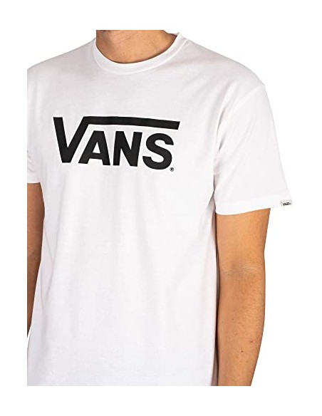 VANS CLASSIC TEE-B WHTBL