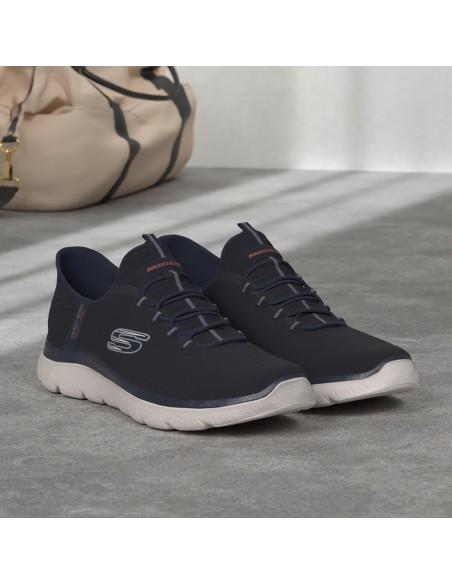 Calzado multideporte SKECHERS-SUMMITS - HIGH RANGE-232457NVY-HOMBRE-AZUL MARINO
