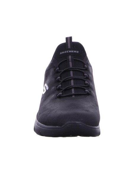 Calzado multideporte SKECHERS-SUMMITS-ITZ BAZIK-88888301BBK-MUJER-NEGRO TOTAL