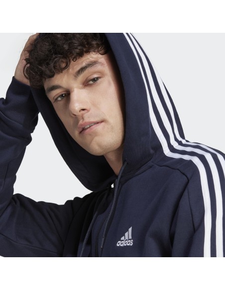 ADIDAS M 3S FT FZ HD LEGINK/WHITE