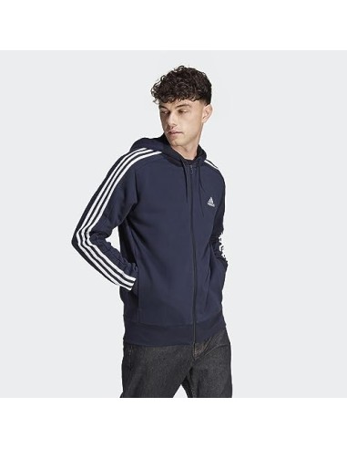 ADIDAS M 3S FT FZ HD LEGINK/WHITE