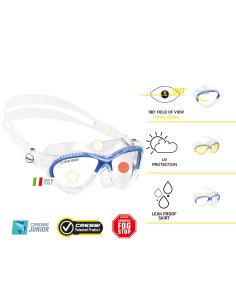 CRESSI GAFAS COBRA KID ROSA-TRANSP. 2