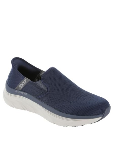 Calzado multideporte SKECHERS-DLUX WALKER - ORFOR-232455NVY-AZUL MARINO-HOMBRE