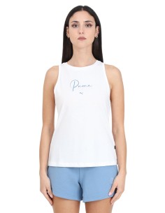 PUMA CAMISETA MUJER BLANK TEEE