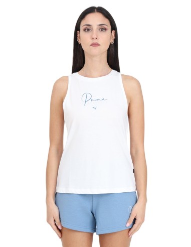 PUMA CAMISETA MUJER BLANK TEEE