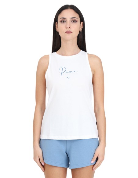 PUMA CAMISETA MUJER BLANK TEEE