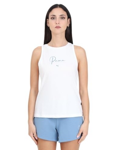 PUMA CAMISETA MUJER BLANK TEEE