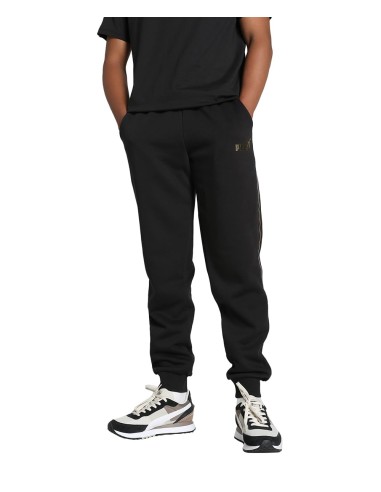PUMA PANTALON ESS TAPE MINIMAL GOLD BLACK