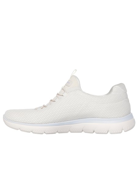 Calzado multideporte-Skechers SUMMITS-SUMMER BLUSH 150268-NTMT MUJER-BLANCO