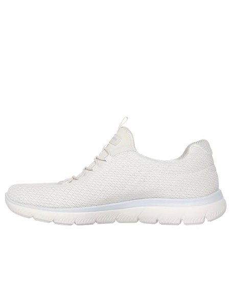 Calzado multideporte-Skechers SUMMITS-SUMMER BLUSH 150268-NTMT MUJER-BLANCO