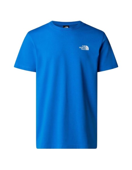 CAMISETA TNF M S/S SIMPLE DOME TEE BLUE