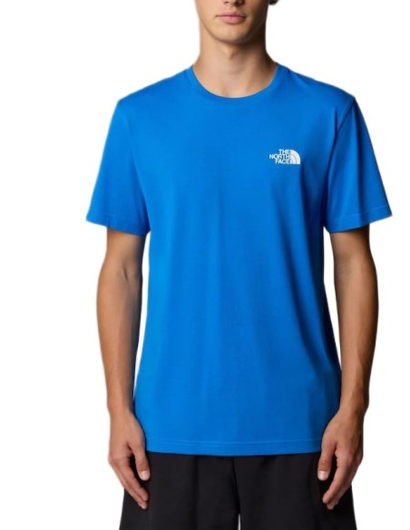 CAMISETA TNF M S/S SIMPLE DOME TEE BLUE