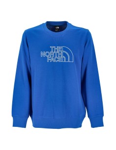 SUDADERA TNF M DREW PEAK LIGHT CREW - BLUE