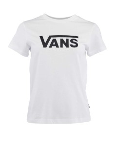 VANS WN DROP SS CREW-B WHITE