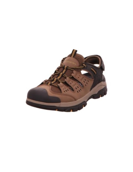 Sandalia SKECHERS-TRESMEN - MENARD-205113BRBK-MARRON-HOMBRE