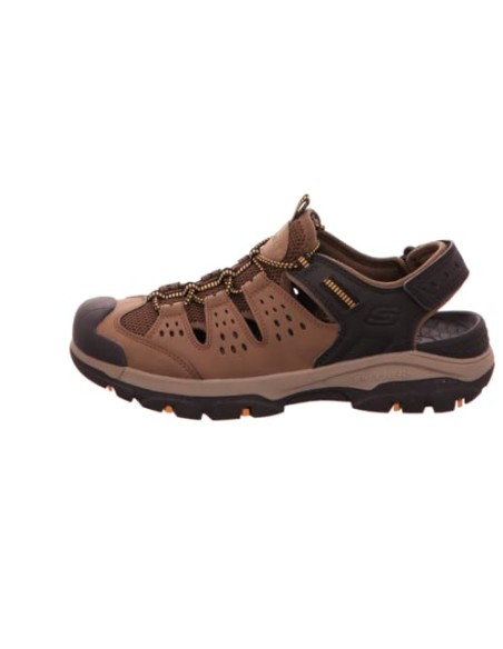 Sandalia SKECHERS-TRESMEN - MENARD-205113BRBK-MARRON-HOMBRE