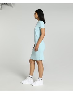 Vestido PUMA 848349-22-ESS Slim Tee Dress-MUJER-ROSA 2