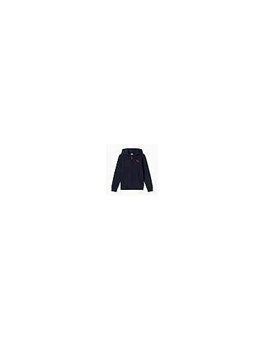 PUMA ESS+ GRAPHIC Hoodie FZ FL B - blue