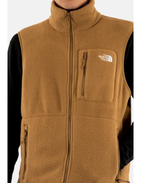 TNF M YUMIORI VEST UTILITY BROWN