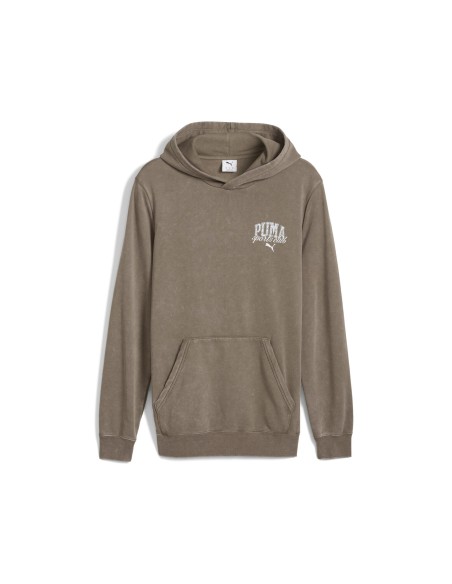 Sudadera Puma-PUMA CLASS Washed Hoodie TR-684641-93-MARRON UNISEX