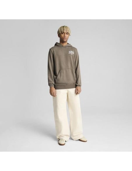 Sudadera Puma-PUMA CLASS Washed Hoodie TR-684641-93-MARRON UNISEX