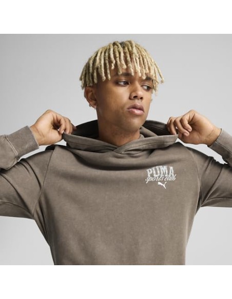 Sudadera Puma-PUMA CLASS Washed Hoodie TR-684641-93-MARRON UNISEX